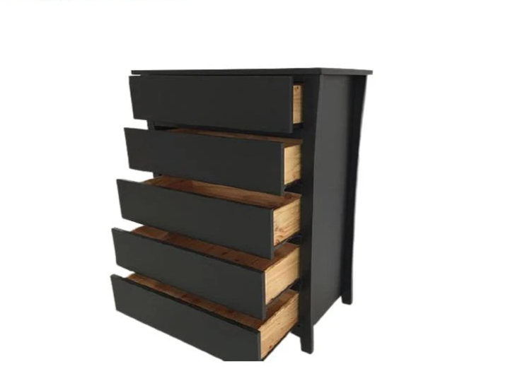 Rollerstone 5 Drawer Tallboy