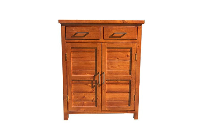 Solid Pine Shoe Cabinet