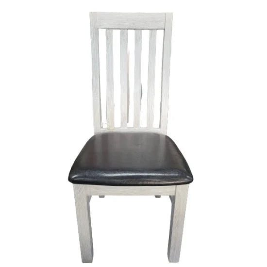 Ashy Solid Wood Dining Set