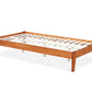 King Single Wooden Bed Frame – Oak Finish