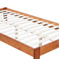 King Single Wooden Bed Frame – Oak Finish