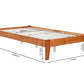 King Single Wooden Bed Frame – Oak Finish