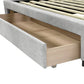 Arlo Bed Frame with Storage – Light Grey (King & Queen)