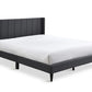 Aston Queen Bed Frame – Dark Grey
