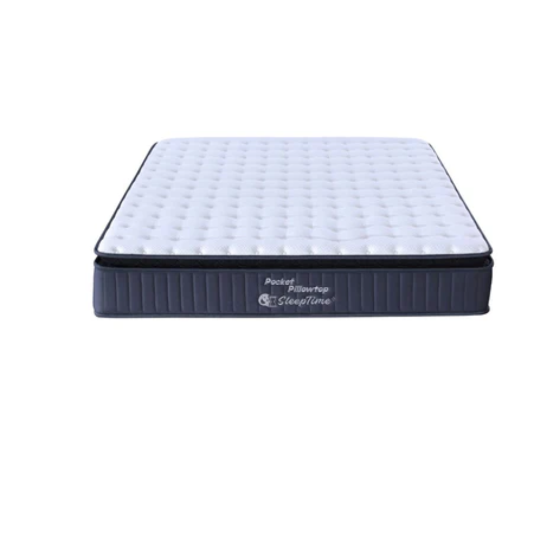 Sleeptime Pocket Spring Pillowtop Mattress with Base