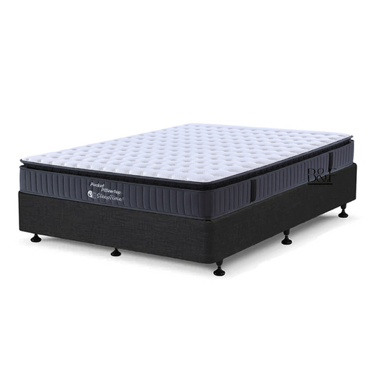 Sleeptime Pocket Spring Pillowtop Mattress with Base