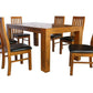 Alderwood Solid Wood Dining Set
