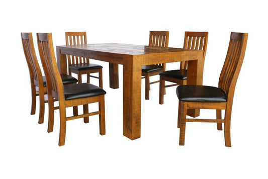 Alderwood Solid Wood Dining Set