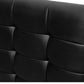 Oslo PU Leather Queen Bed Frame – Black