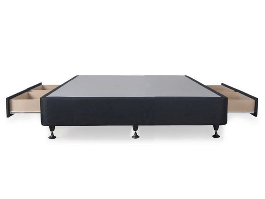 BED BASE 4 Drawers - Charcoal color