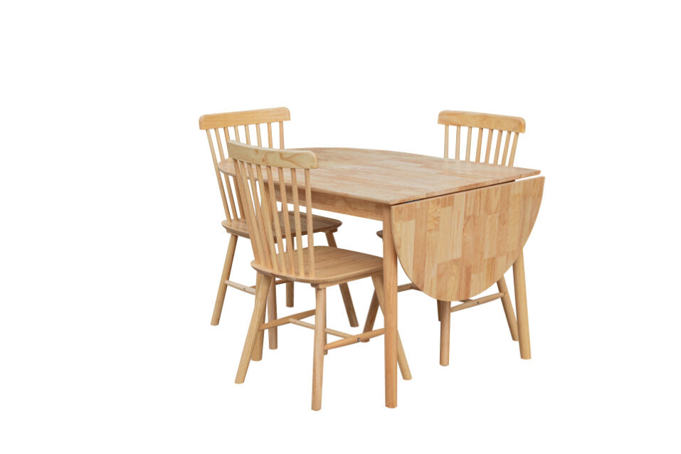 Hudson Drop Leaf Dining Table with 4 Chairs