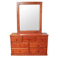 Nature Pine Wood 5 Pcs Bedroom Suite