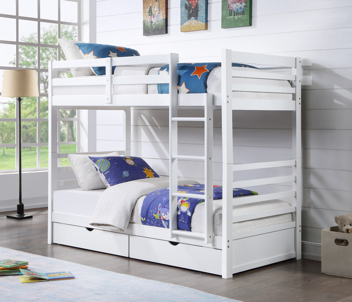 Wooden Bunk (Single - Single)