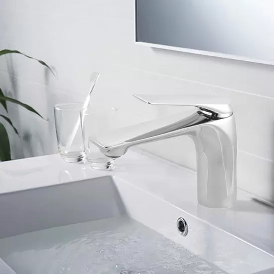 Basin Mixer Hot & Cold Tap Flick Handle