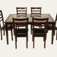 Mona Marble Print Dining Suite