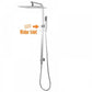 Chrome Twin Shower